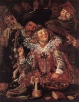 Hals, Frans - Shrovetide Revellers